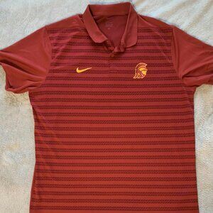 Nike Dri-Fit USC Trojans Polo/Golf Top. XXL. Retails at $80.